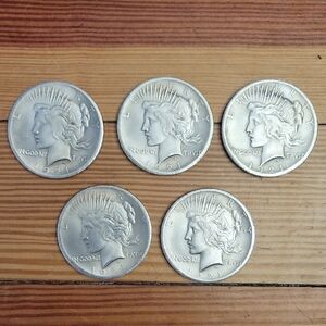 1921 Peace Silver Dollars - RESTRIKE